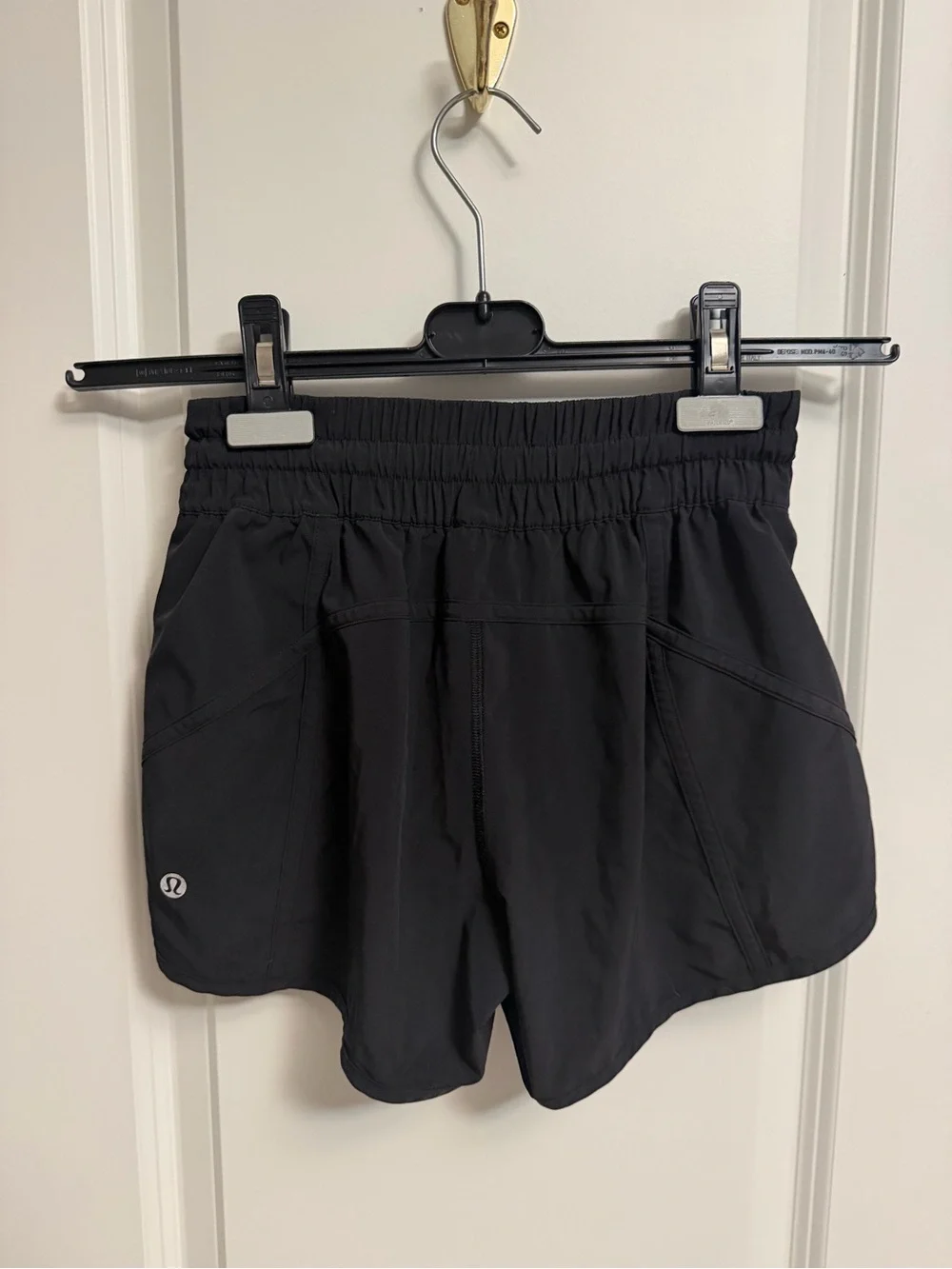 Lulu Lemon Black Athletic Running Shorts - Lightweight Performance